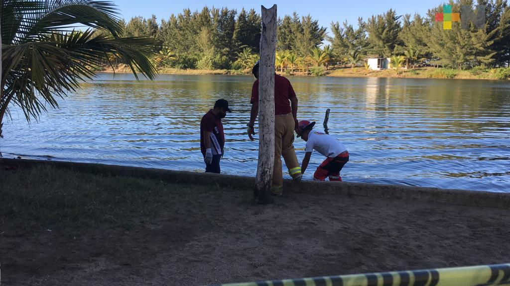 Muere persona que nadaba en Laguna del Ostión