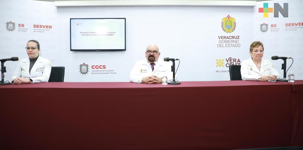 Registra Salud 213 casos nuevos positivos a COVID-19 en Veracruz
