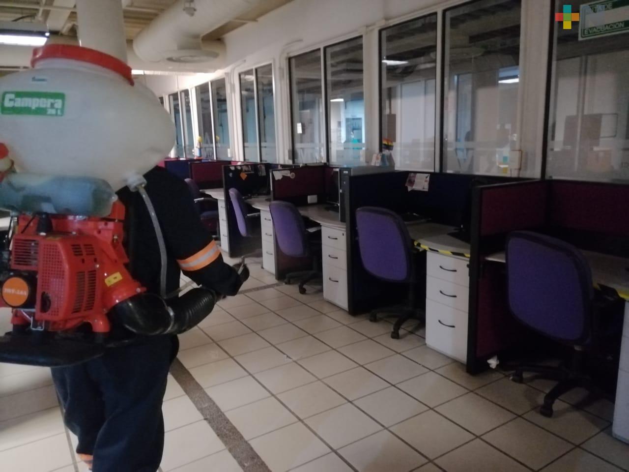Desinfecta PC instalaciones de RTV