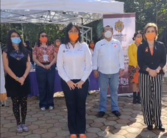 Realizaron brigada naranja en el Santuario de Las Garzas en Xalapa