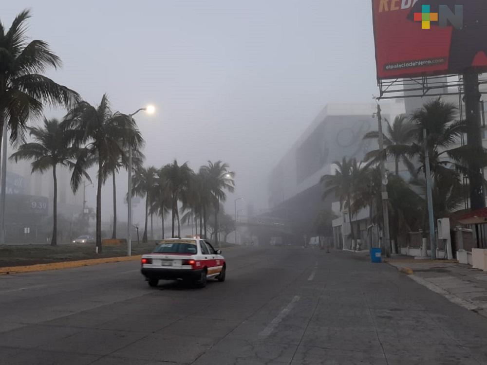 Nublados dispersos incluso con probabilidad de lluvias en la entidad veracruzana