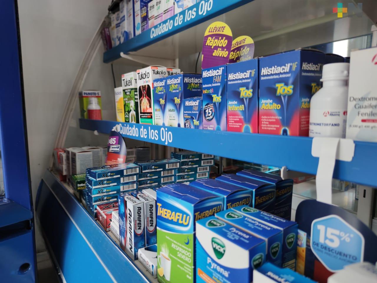 Incrementa demanda de antigripales y vitaminas en Coatzacoalcos