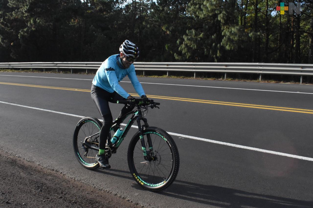 El ciclismo, es una forma de vida: Carlos Rizo