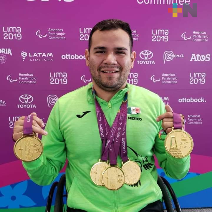 Diego López sigue enfocado en Paralímpicos de Tokio