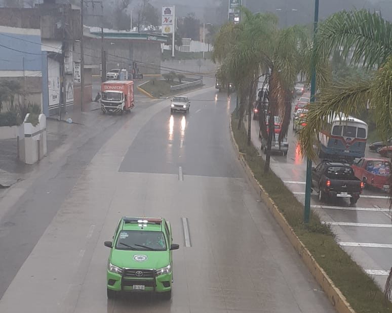 Operativo Carrusel en bulevar Xalapa-Coatepec