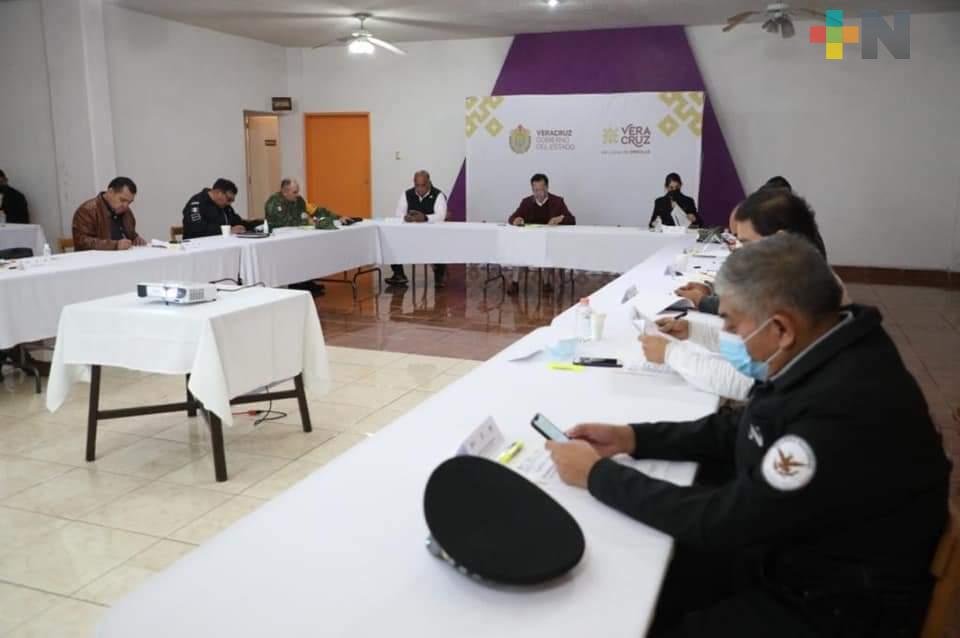 Autoridades estatales sostuvieron Mesa para la Construcción de la Paz en Fortín