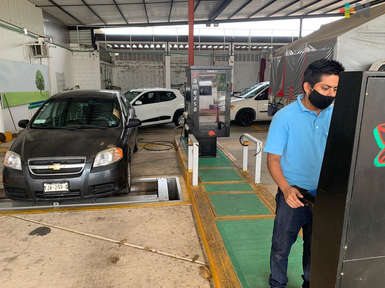 Con éxito se lleva a cabo la verificación vehicular en la entidad veracruzana