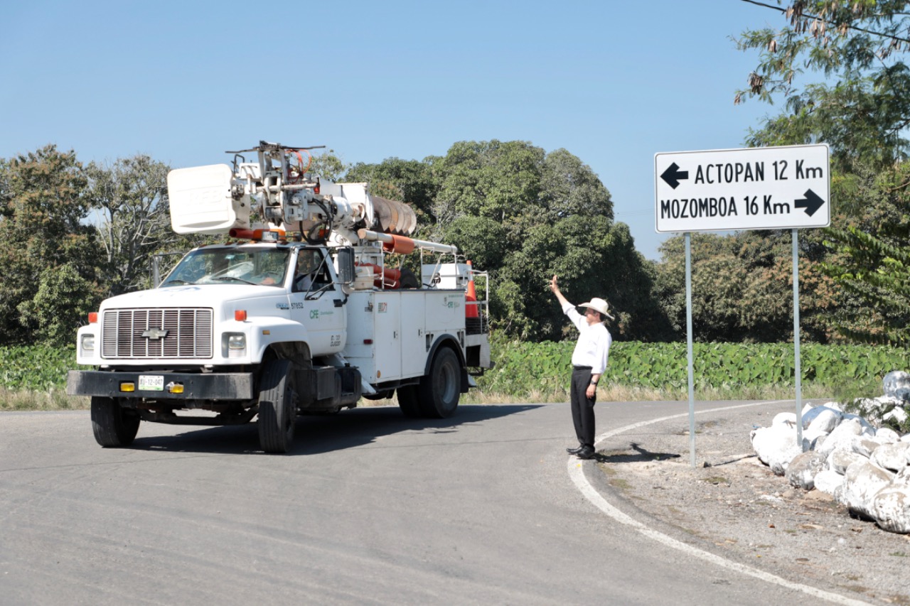 Inauguró Cuitláhuac García otra obra en Actopan, para impulsar el desarrollo regional