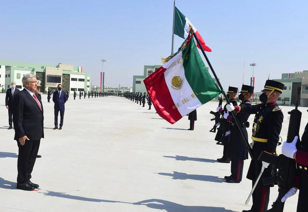 Presidente celebró el 108 aniversario del Ejército Mexicano