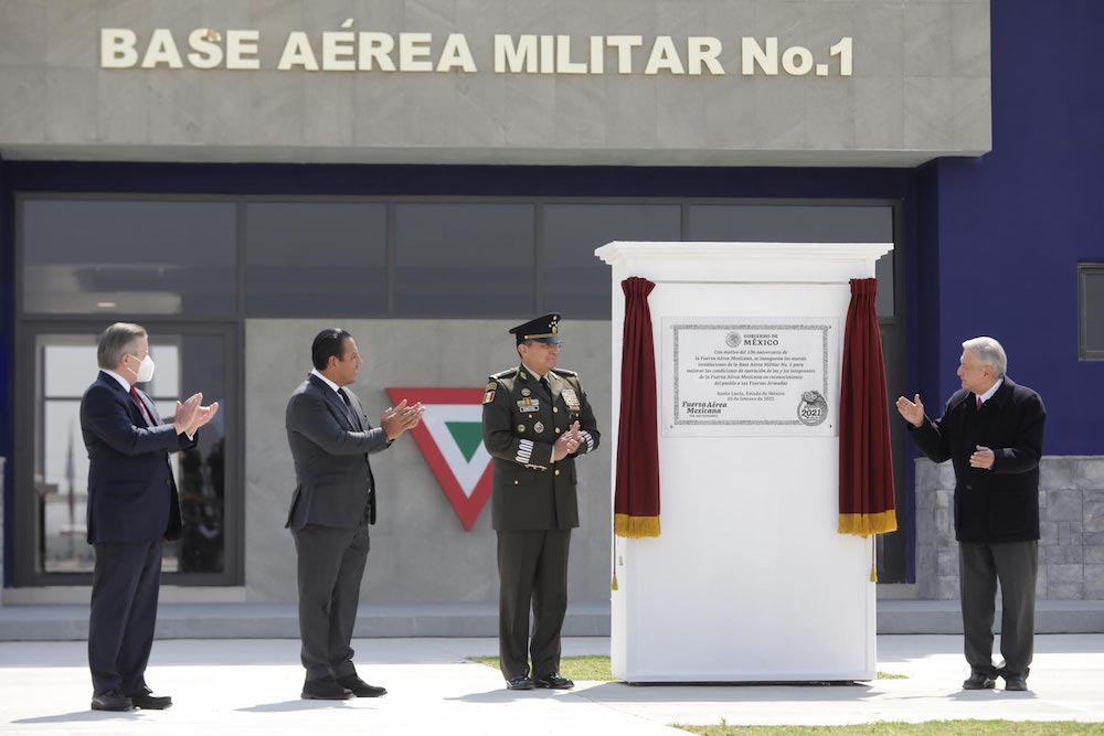 Inauguró AMLO primera etapa del aeropuerto internacional «Felipe Ángeles»