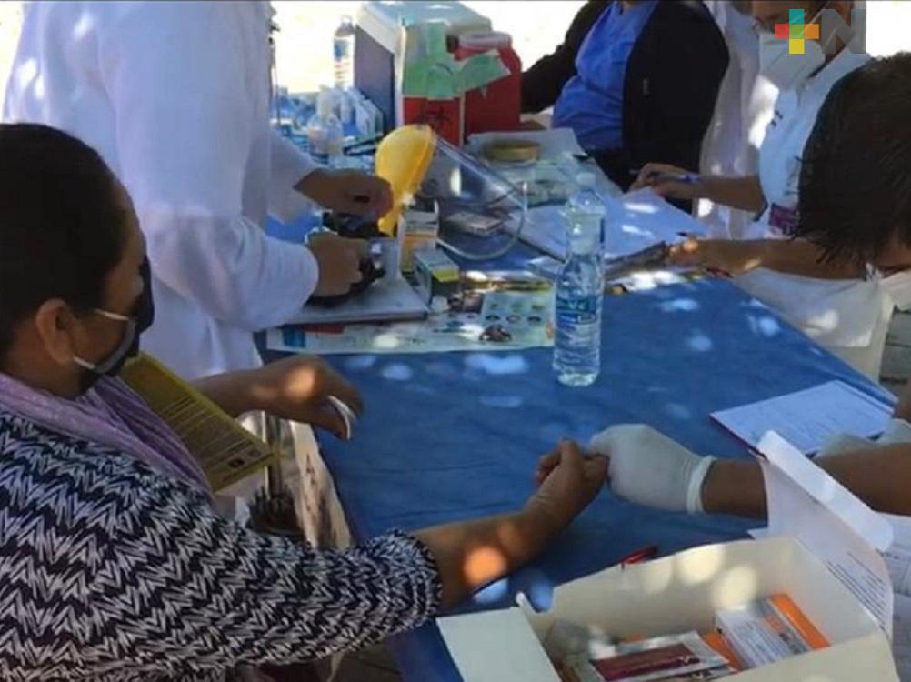 Brigadas médicas de Pemex llegaron a congregación Mundo Nuevo