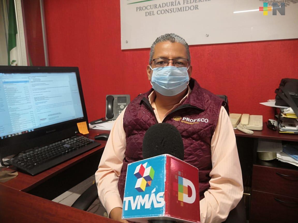 Profeco Veracruz no ha recibido quejas sobre tanques de oxígeno