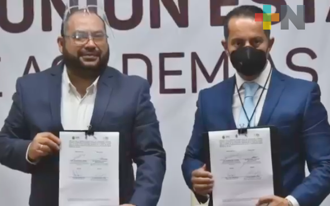 Firmaron convenio para implementar acciones medio ambientales en el estado de Veracruz