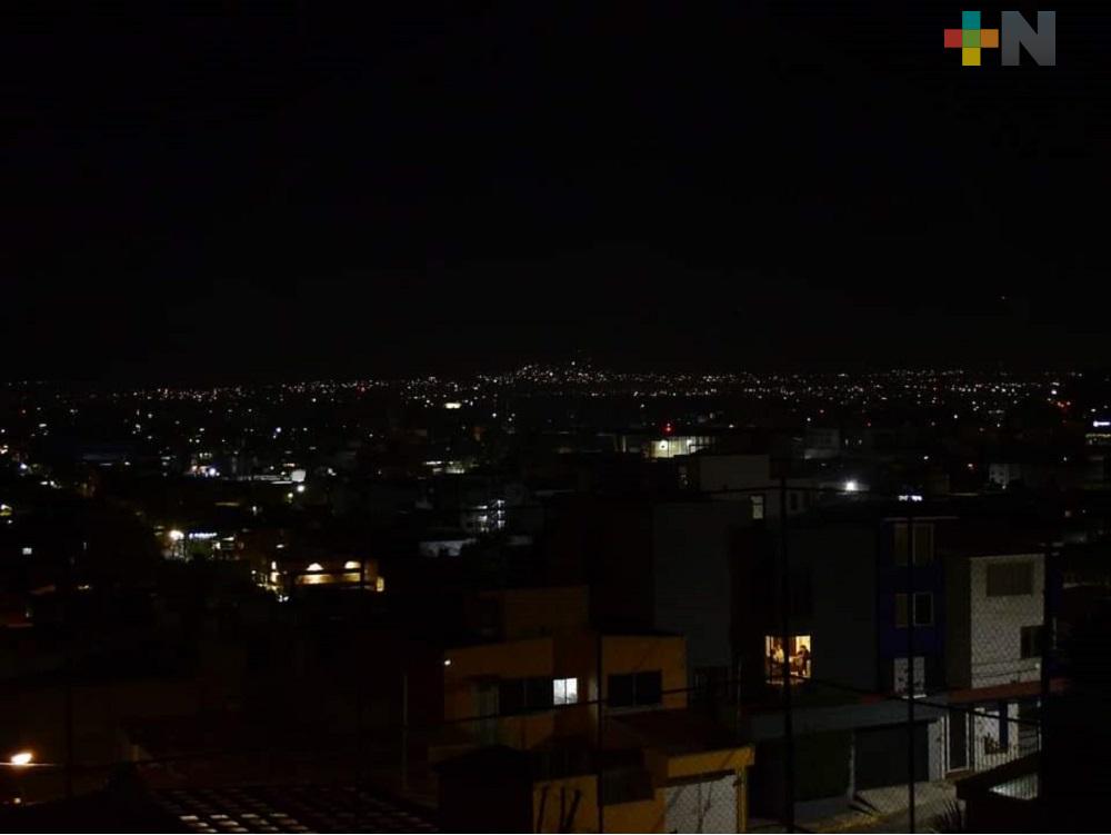 CFE nuevamente suspendió servicio en municipios de la zona sur