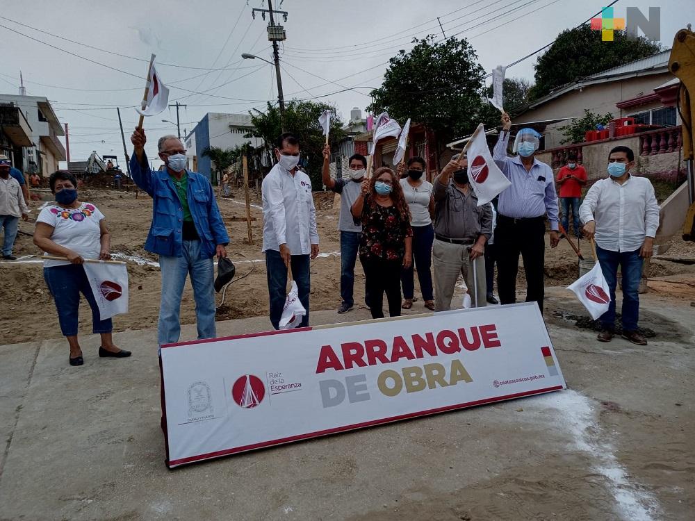 Con inversión de más de dos mdp iniciarán obras en calles de Coatzacoalcos