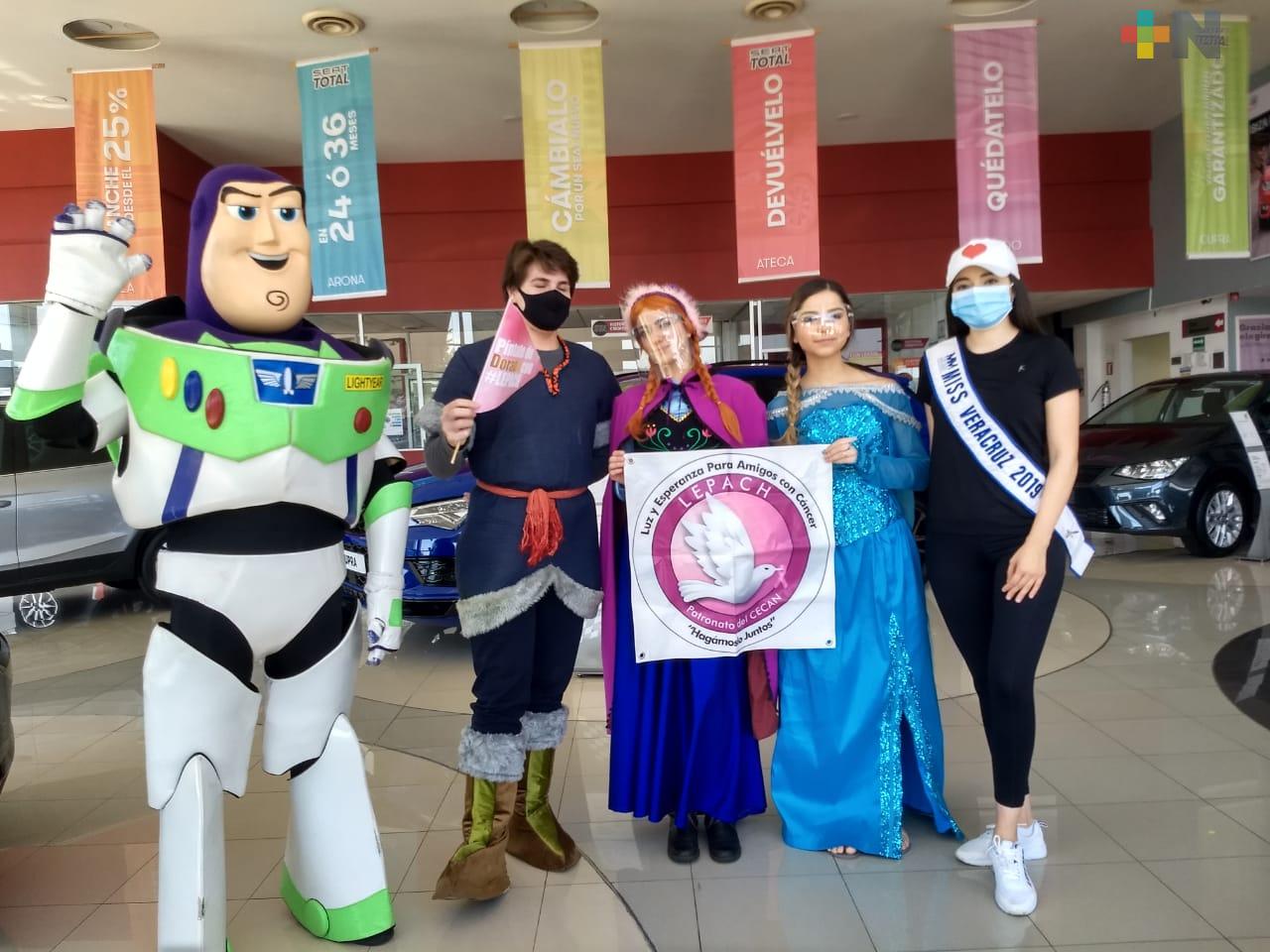 Fundación Lepach sigue recibiendo donaciones para niños con cáncer, en Xalapa