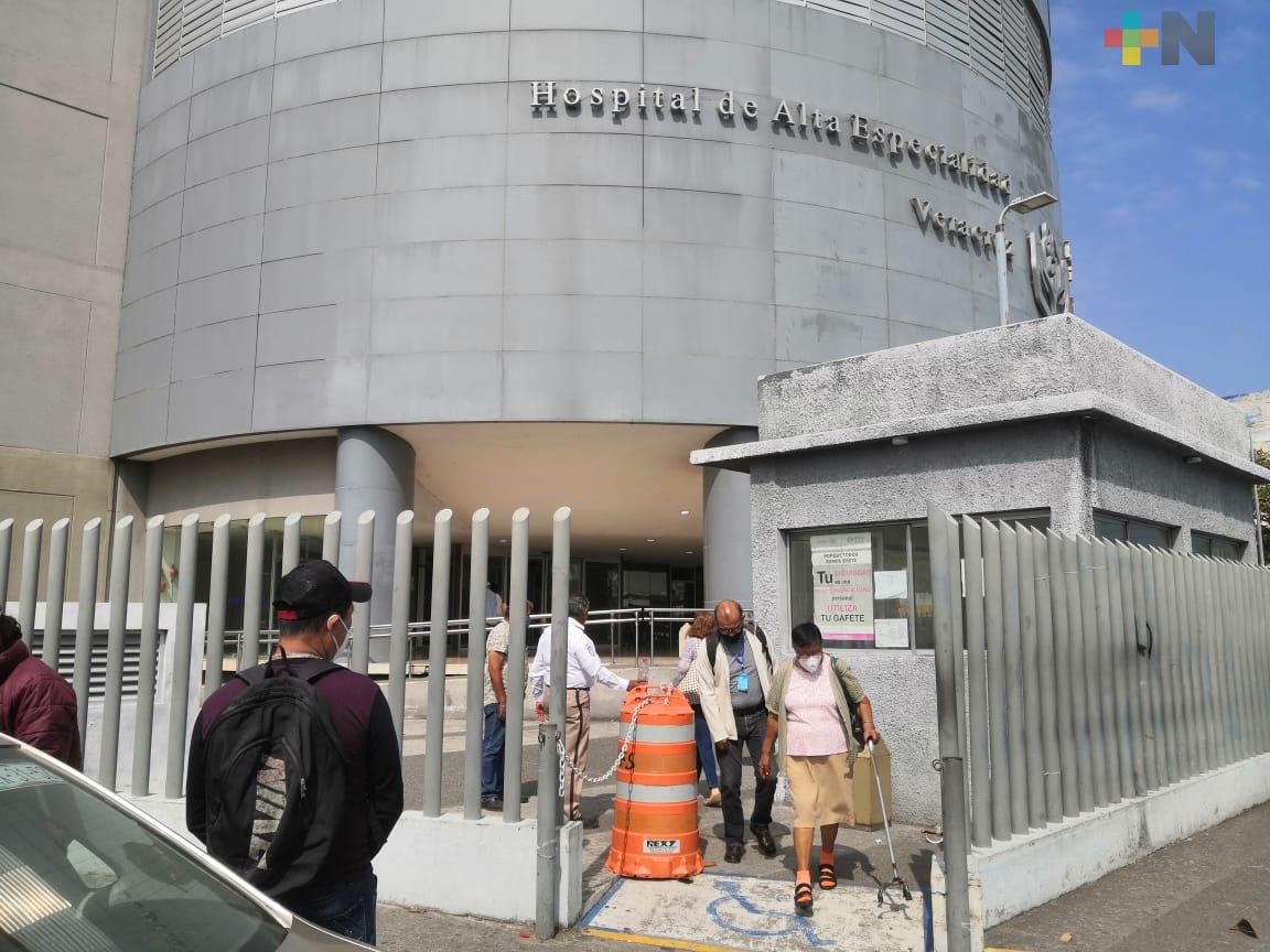 Comenzó aplicación de segunda dosis a personal de la salud del Hospital de Alta Especialidad del ISSSTE en Veracruz