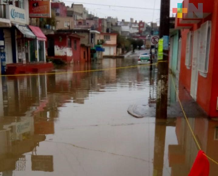 17 colonias de Xalapa afectadas por lluvia