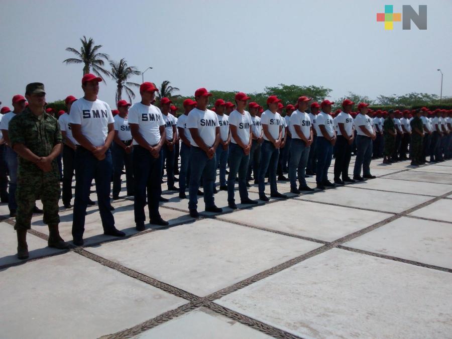 Continúa el trámite de Cartilla Militar en Tuxpan