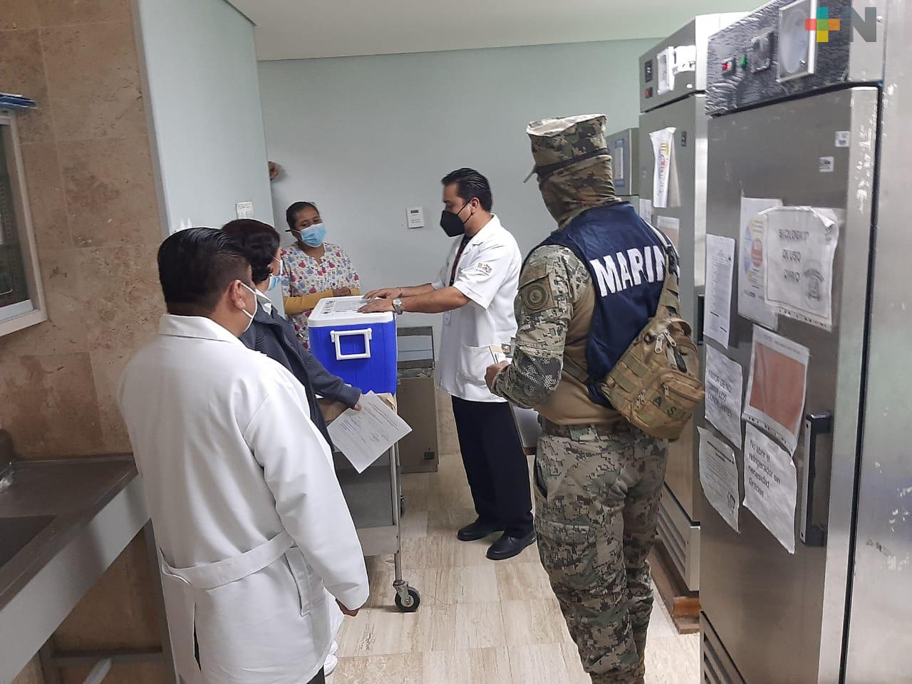 Llega segunda dosis de vacunas anti-COVID a clínicas del ISSSTE en Veracruz