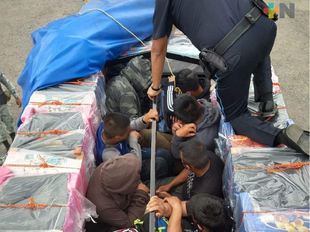 INM rescata 12 migrantes procedentes de Guatemala