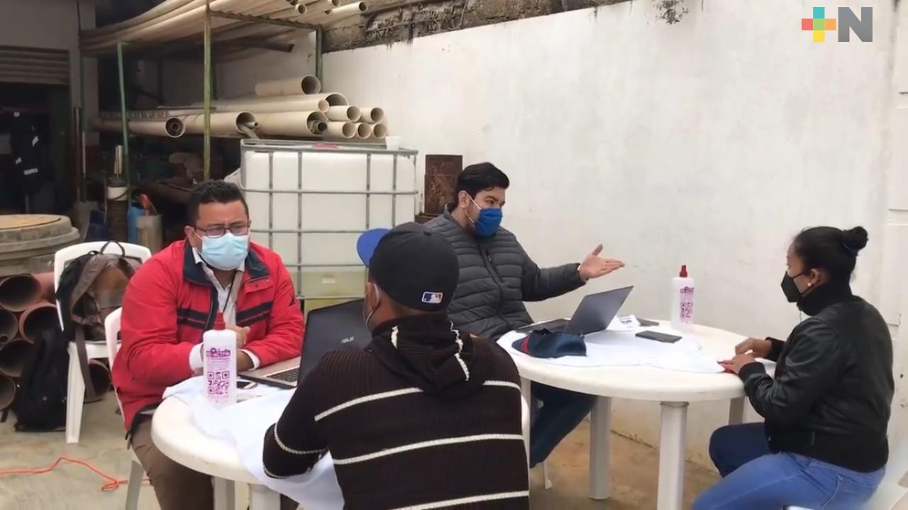 Corroboran avances del programa Jóvenes Construyendo el Futuro en el municipio de José Azueta