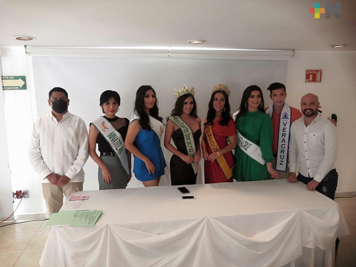Miss Earth Veracruz se realizará con estrictos protocolos sanitarios