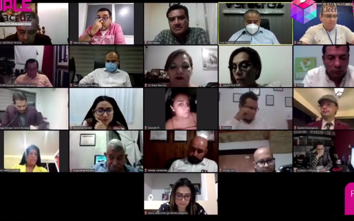 OPLE Veracruz aprobó convenios de coalición para el proceso electoral local 2020/2021