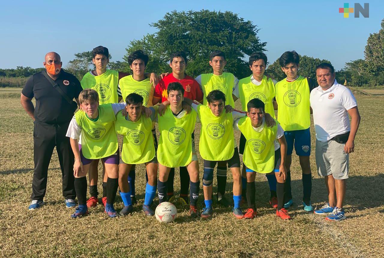 Compiten la Sub-15 y Sub-14 del Atlético Veracruz