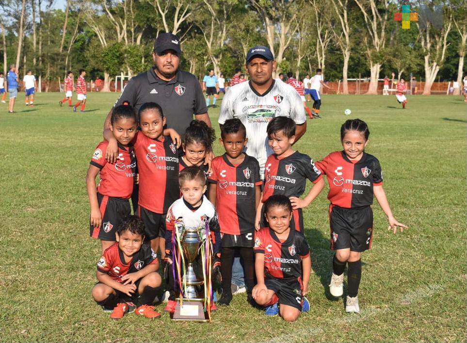 Atlas FC  se corona campeón de copa en la Liga Municipal
