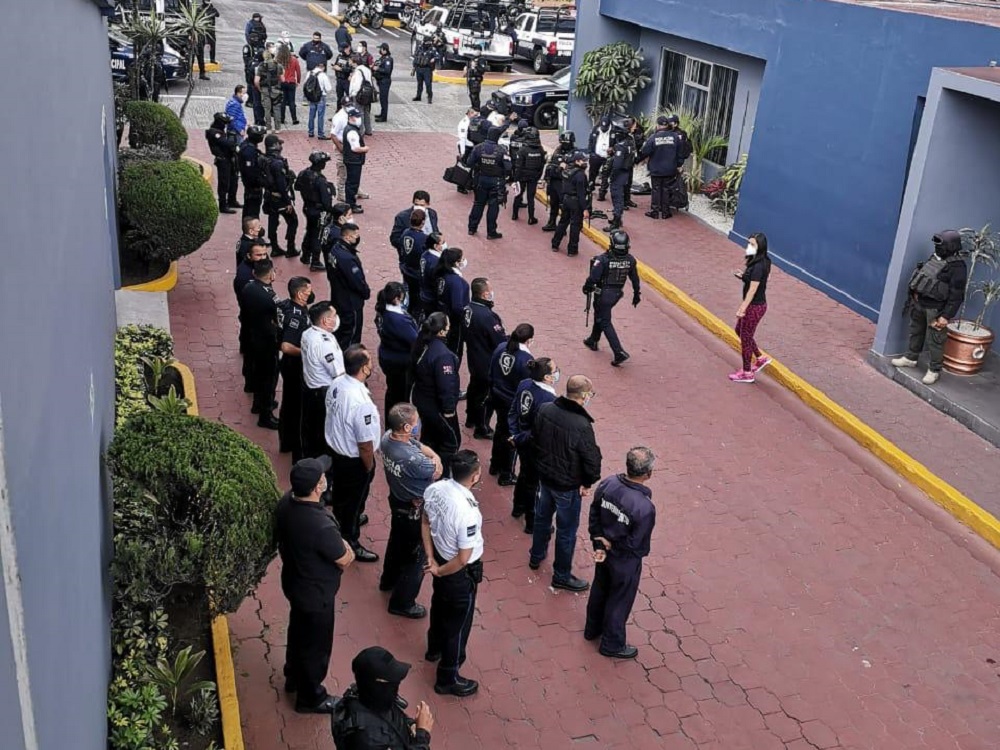Policía Estatal asume mando en Orizaba; dos elementos municipales detenidos