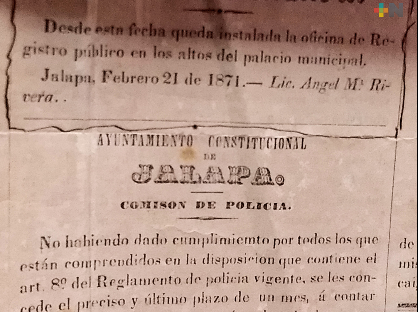 Oficina del Registro Público de la Propiedad y del Comercio, 150 años de historia en Xalapa