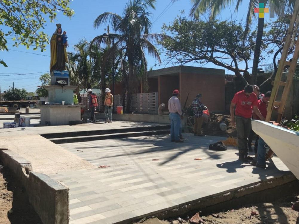 Funcionarios de la Sedatu supervisaron obras de mejoramiento urbano en Villa Allende