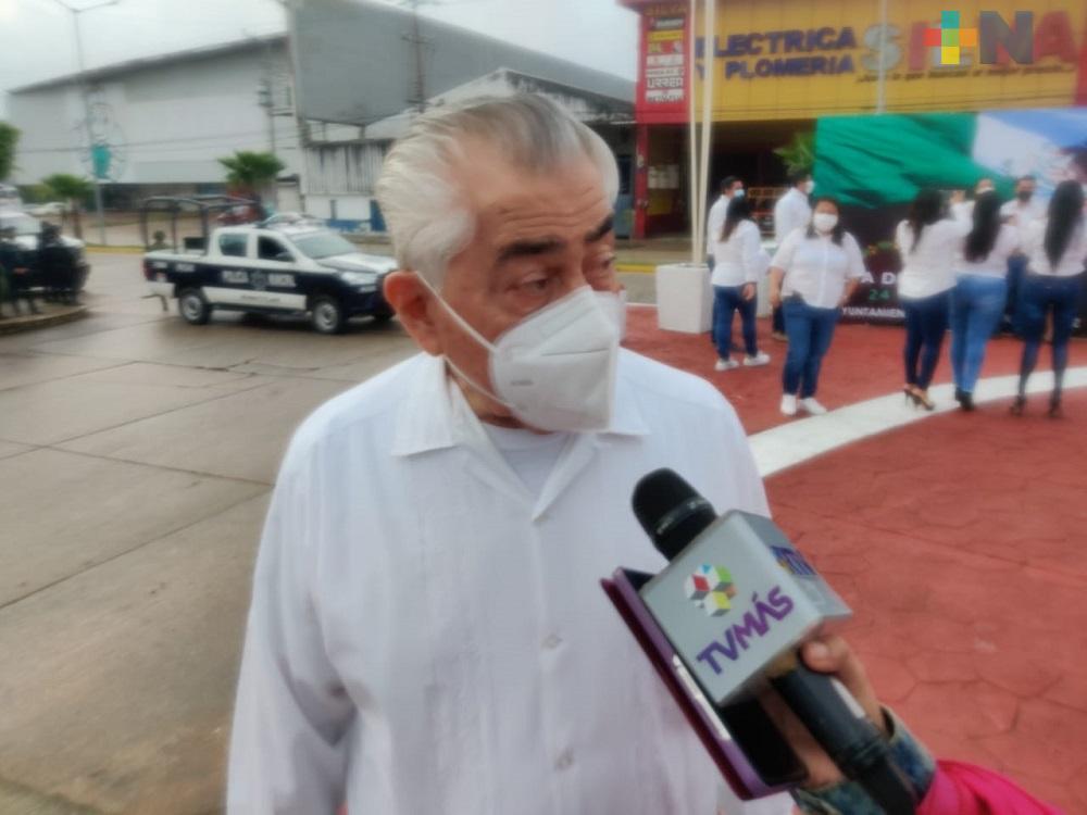 Minatitlán se encuentra listo para realizar jornada de vacunación Covid: alcalde