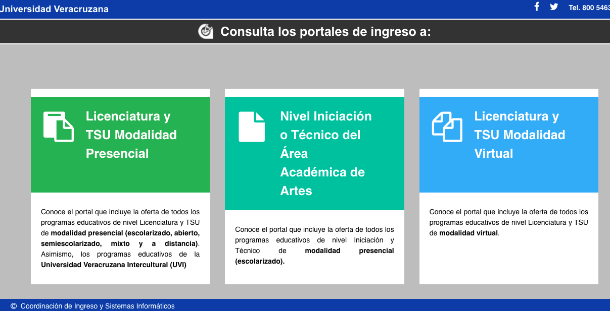 Universidad Veracruzana  publica convocatoria para ingresar al ciclo escolar agosto 2021-enero 2022