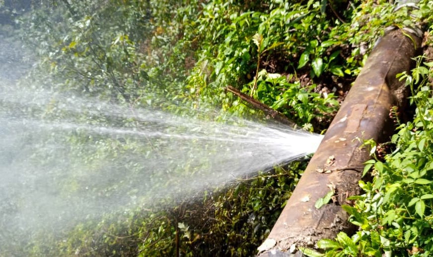 Por reparación de tubería, habrá corte de suministro de agua en colonias de Xalapa