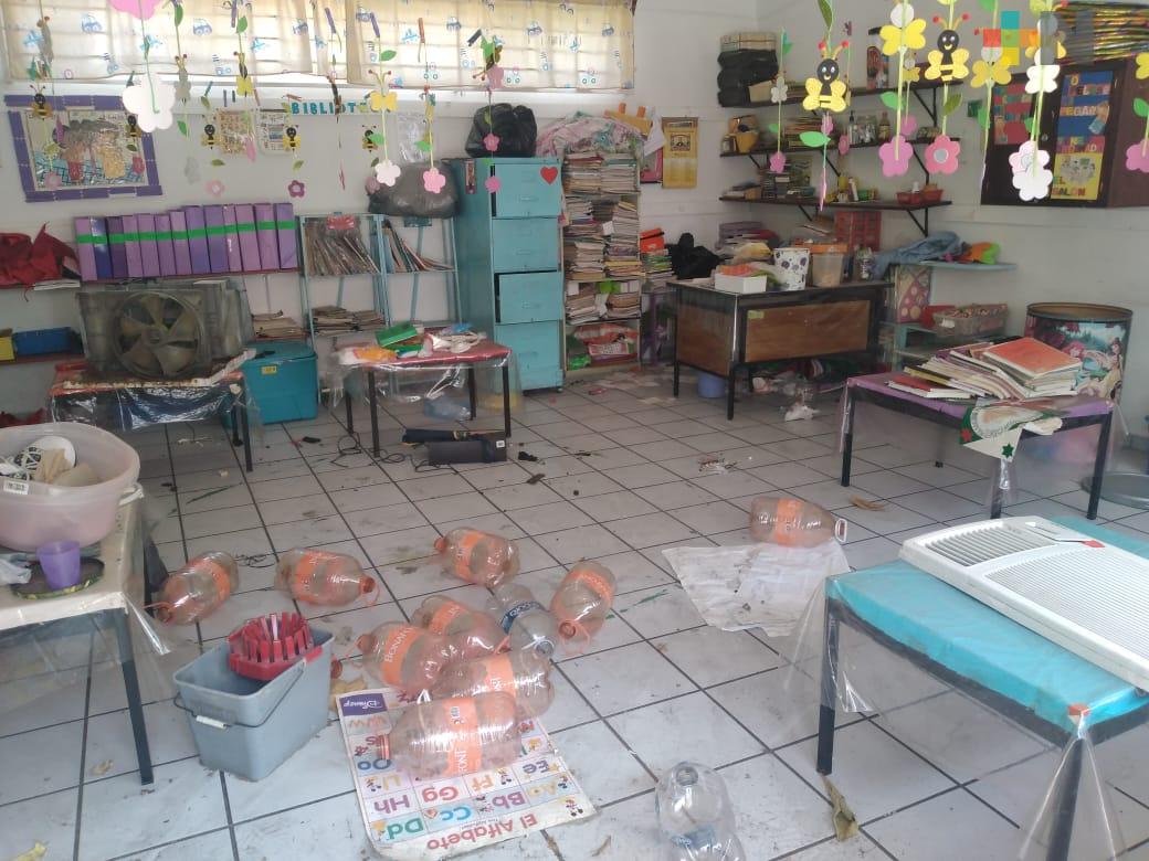 En dos meses han saqueado jardín de niños de Veracruz cuatro veces, piden mayor vigilancia