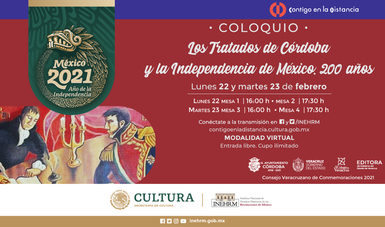 Analizarán los Tratados de Córdoba y la Independencia de México