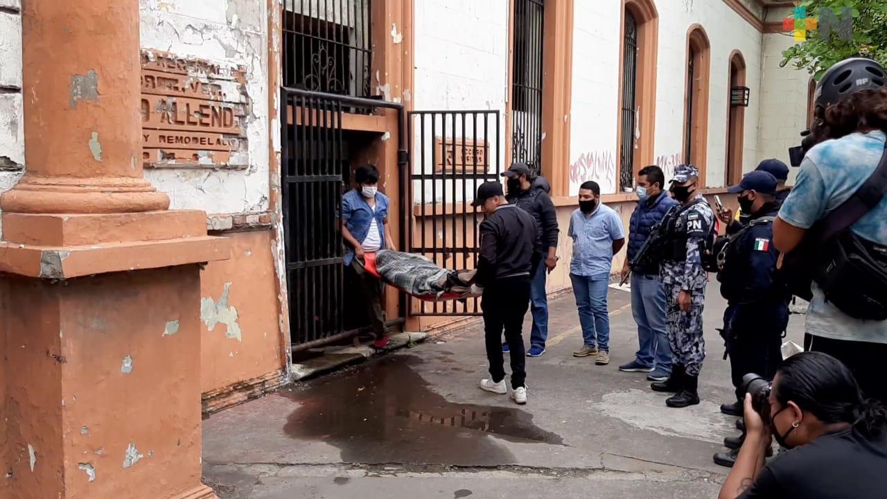 Hallaron persona muerta dentro del ex penal de Allende de Veracruz