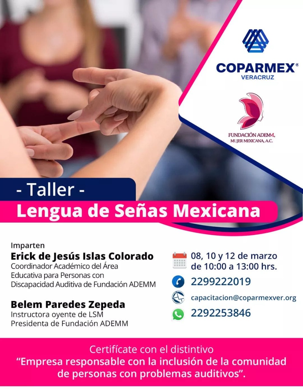 Cámaras empresariales de Veracruz signarán convenio de colaboración con ADEMM