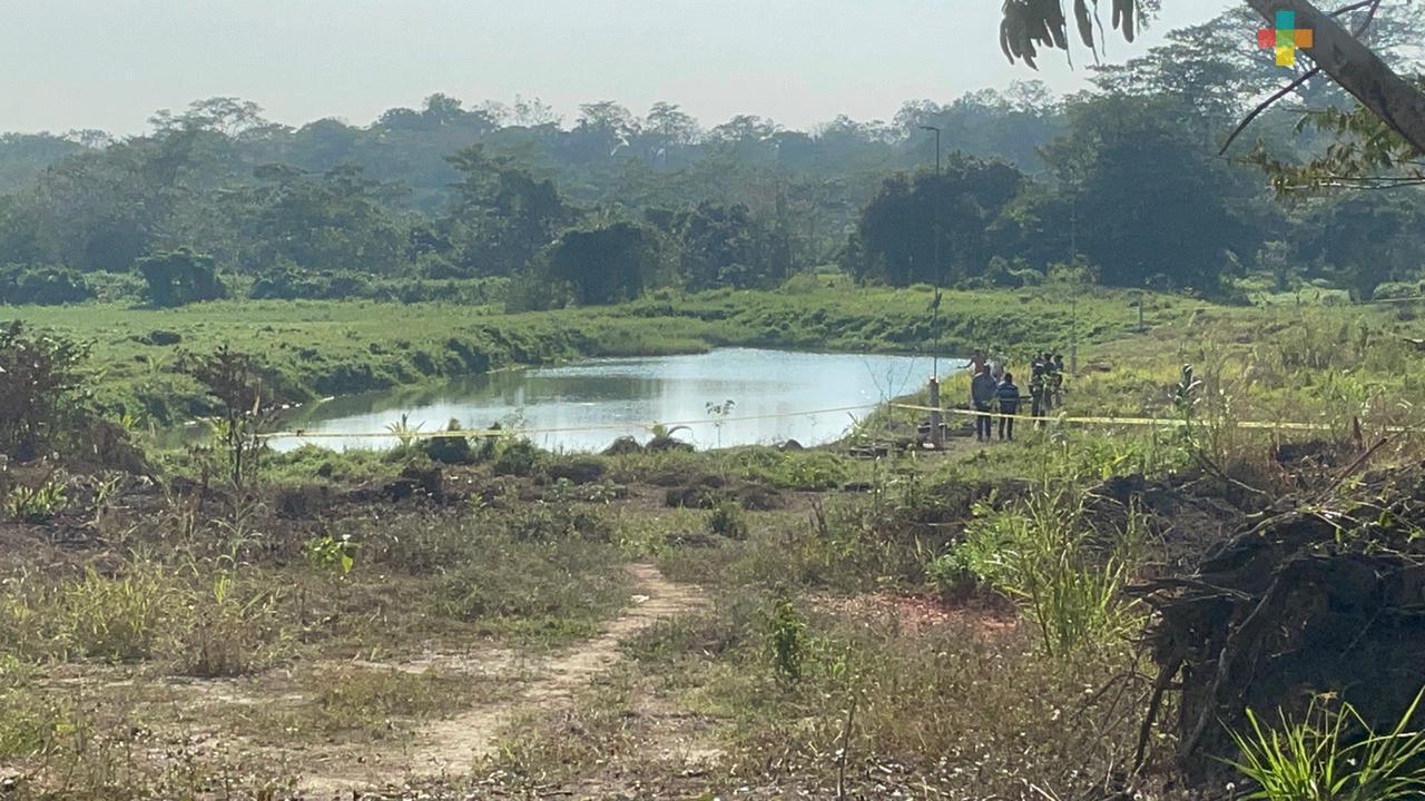 En una represa del municipio de Acayucan fallecieron ahogadas dos personas