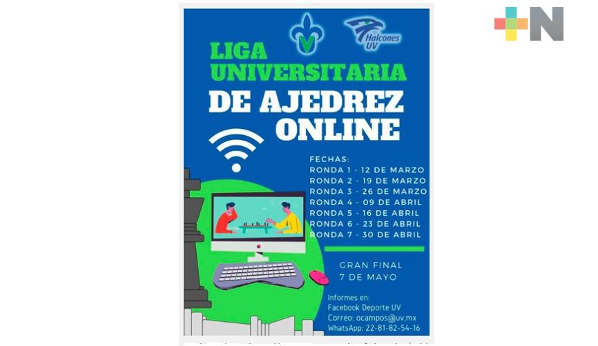 En marzo, iniciará la Liga de Ajedrez Online UV