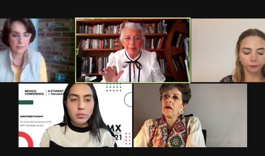 Somos corresponsables de que nuevas generaciones de mujeres ocupen lugares destacados en política: Olga Sánchez Cordero