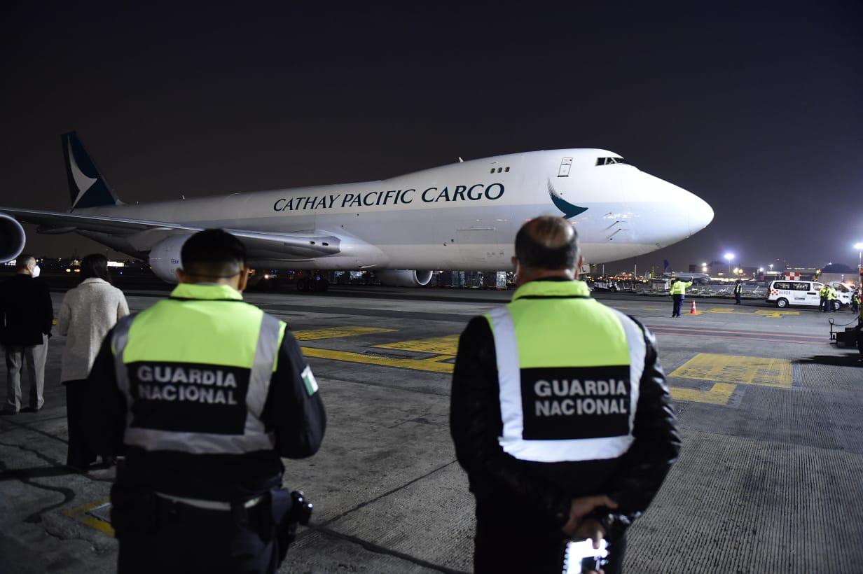 Llegaron a México un millón de vacunas anticovid Sinovac