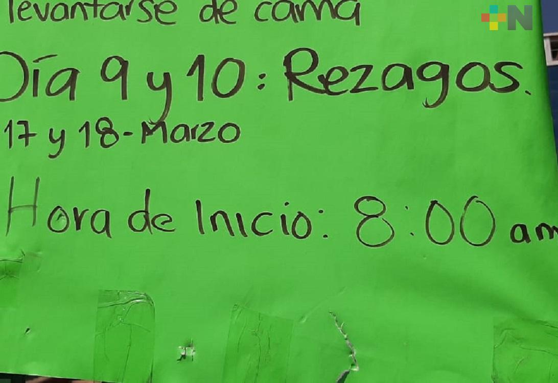 17 y 18 de marzo aplicarán vacuna anticovid a personas de la tercera edad «rezagados» en municipio de Veracruz