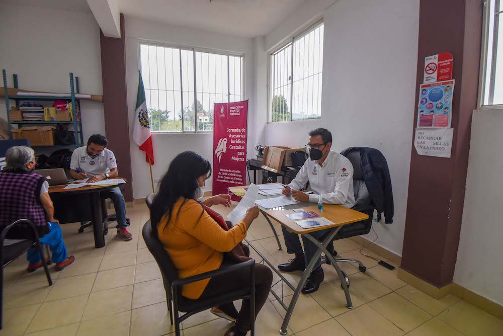 Segunda jornada de asesorías jurídicas gratuitas para mujeres en Xalapa