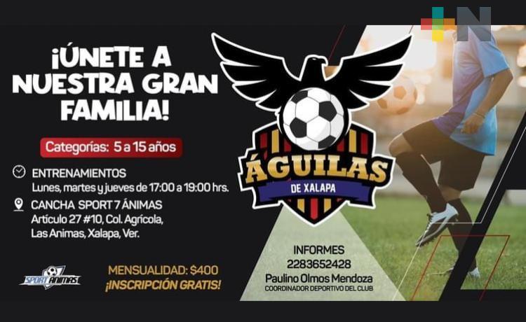 Invitan a sumarse a las Águilas de Xalapa