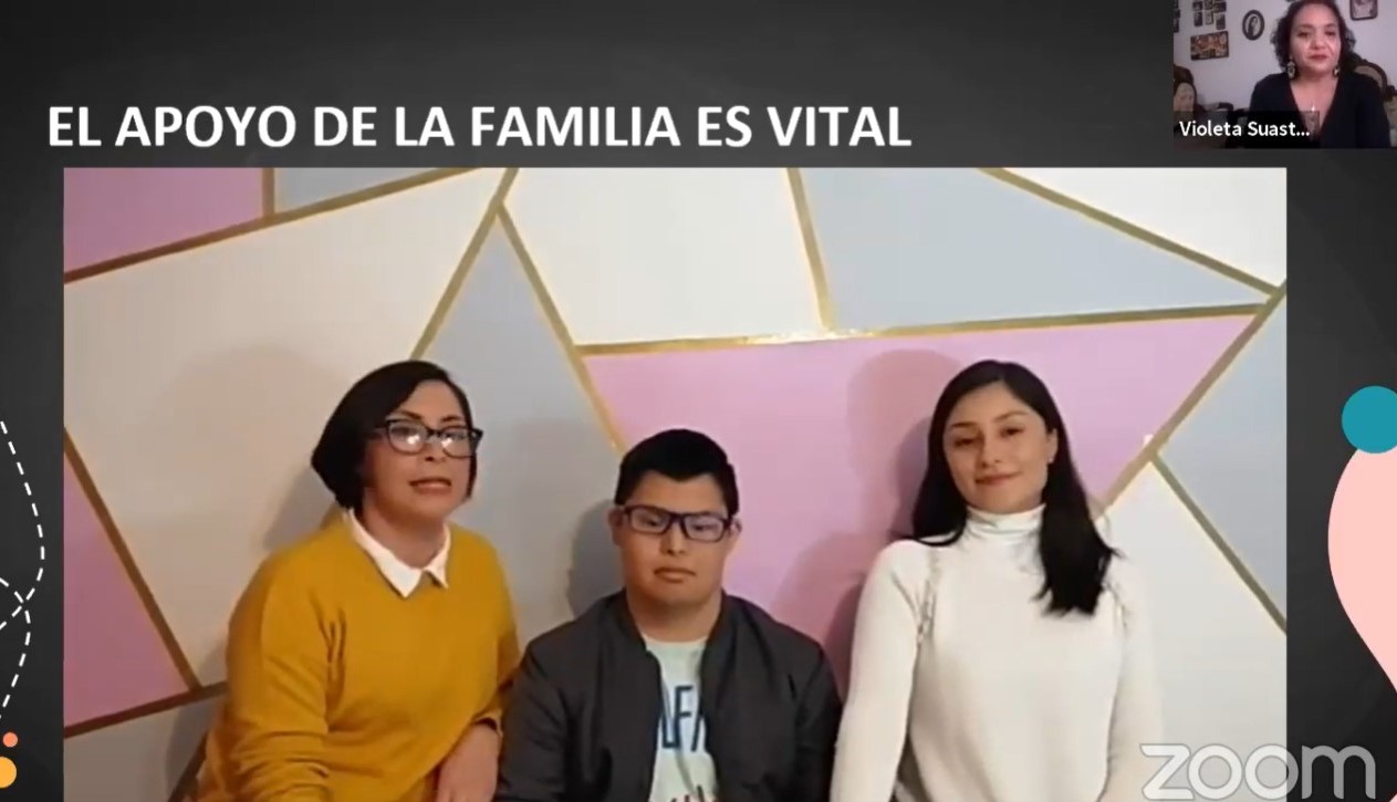 Apoyo familiar es fundamental para desarrollar máximo potencial en personas con síndrome de Down