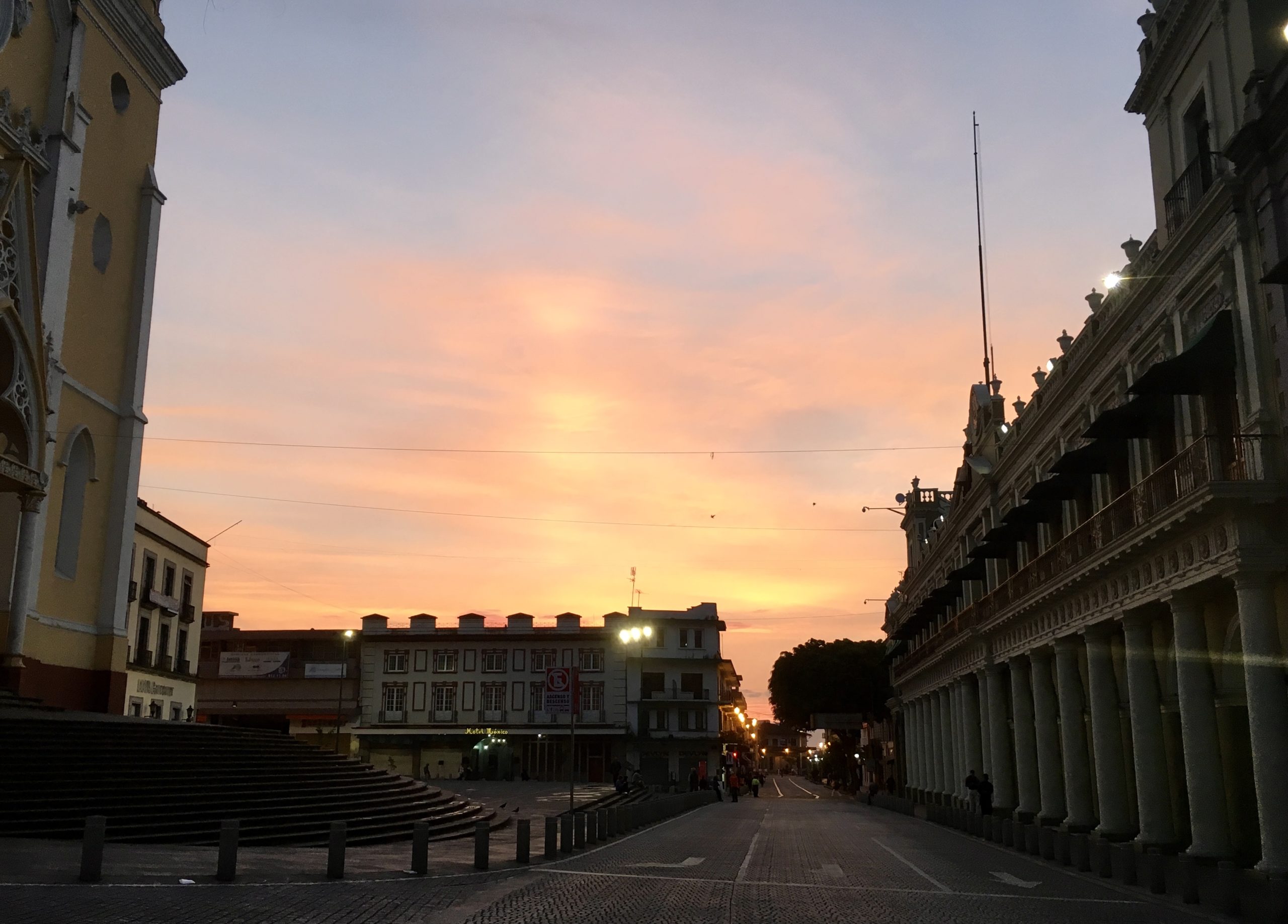 Amanecer en Xalapa