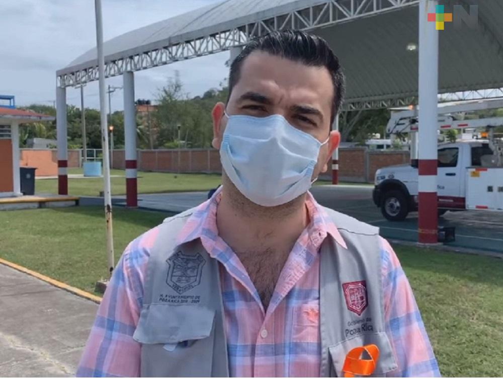 Autoridades de Poza Rica realizan logística para aplicación de vacuna contra Covid